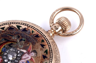 Lot 429 - American Watch Co, Waltham, Massachusetts: The Royal, an 18ct yellow gold cased fob hunter watch