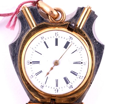 Lot 430 - Le Roy & Fils, Paris: a fine and rare late 19th Century novelty fob watch