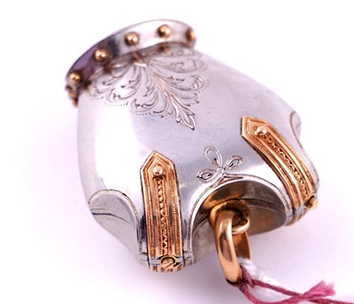 Lot 430 - Le Roy & Fils, Paris: a fine and rare late 19th Century novelty fob watch