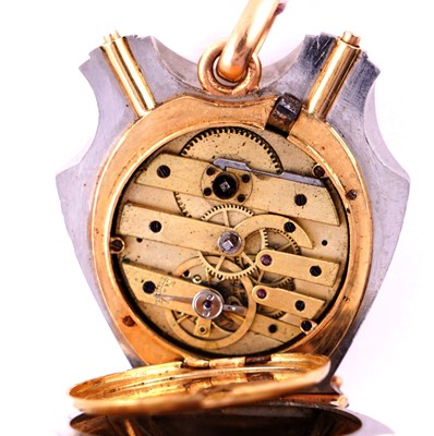 Lot 430 - Le Roy & Fils, Paris: a fine and rare late 19th Century novelty fob watch