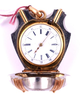Lot 430 - Le Roy & Fils, Paris: a fine and rare late 19th Century novelty fob watch