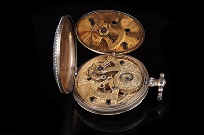 Lot 439 - Bovet Fleurier, a mid-19th Century duplex pocket watch watch, made for the Chinese market