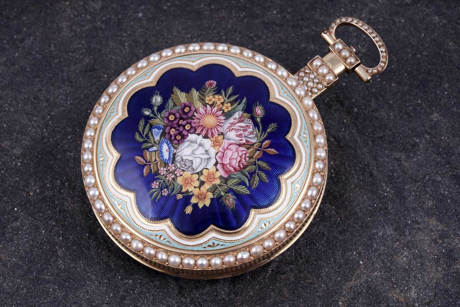 Lot 443 - Charman & Co: a fine and rare open-face duplex watch, made for the Chinese market