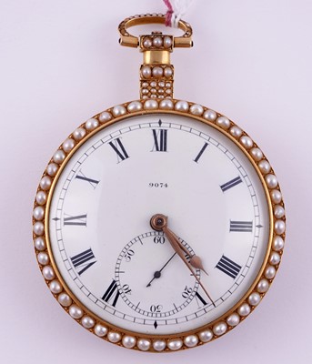 Lot 443 - Charman & Co: a fine and rare open-face duplex watch, made for the Chinese market