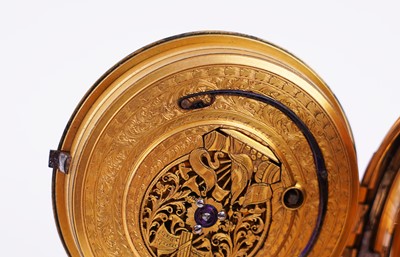 Lot 443 - Charman & Co: a fine and rare open-face duplex watch, made for the Chinese market