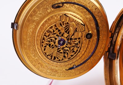 Lot 443 - Charman & Co: a fine and rare open-face duplex watch, made for the Chinese market
