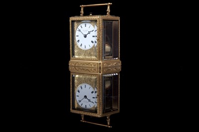 Lot 445 - A rare French petit sonnerie carriage clock by Paul Garnier, Paris