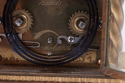 Lot 450 - French carriage clock with alarm, made for the Chinese market
