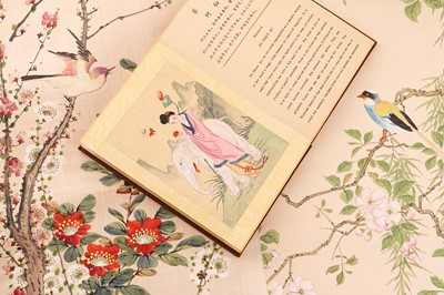 Lot 350 - A Chinese book; and two scroll paintings