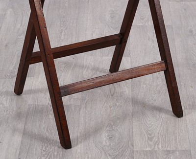 Lot 83 - A 19th Century mahogany butlers tray