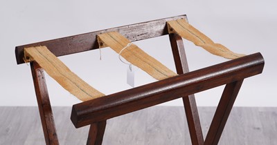 Lot 83 - A 19th Century mahogany butlers tray