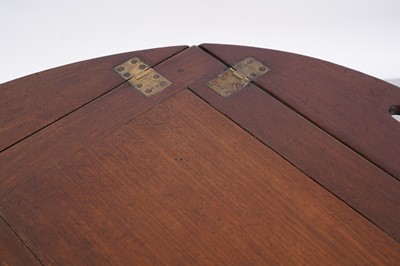 Lot 83 - A 19th Century mahogany butlers tray