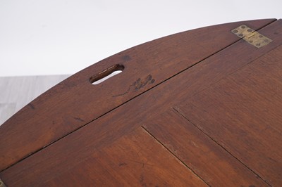 Lot 83 - A 19th Century mahogany butlers tray
