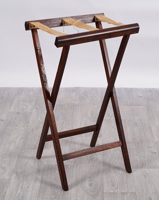Lot 83 - A 19th Century mahogany butlers tray