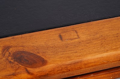 Lot 88 - A Barker and Stonehouse eastern pine pedestal desk
