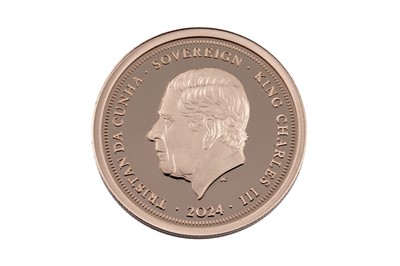 Lot 176 - Hattons of London Charles III 22-carat gold D-Day 80th Anniversary sovereign deluxe set