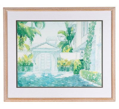 Lot 171 - Elyse – A pair of Mediterranean scenes | watercolour