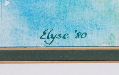 Lot 171 - Elyse – A pair of Mediterranean scenes | watercolour