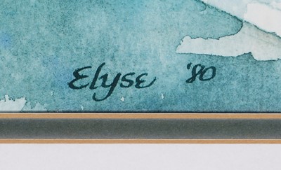 Lot 171 - Elyse – A pair of Mediterranean scenes | watercolour