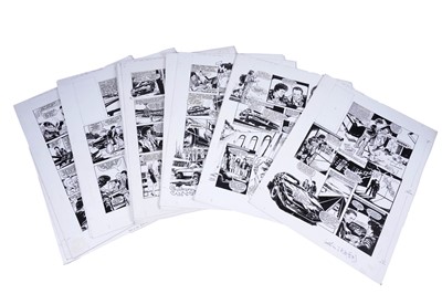 Lot 313 - Artwork for Look-in’s Knight Rider