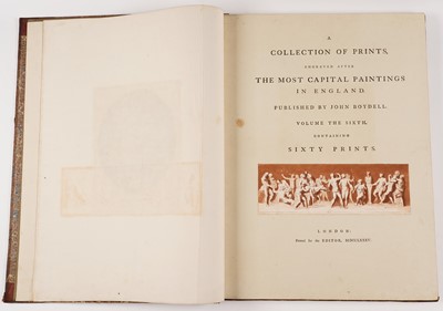 Lot 70 - Boydell (John and Josiah), A Collection Of Prints After The Most Capital Paintings In England