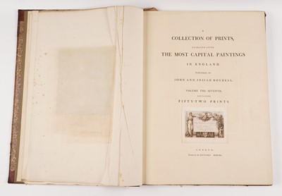 Lot 70 - Boydell (John and Josiah), A Collection Of Prints After The Most Capital Paintings In England