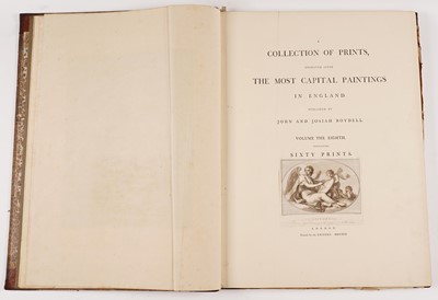 Lot 70 - Boydell (John and Josiah), A Collection Of Prints After The Most Capital Paintings In England