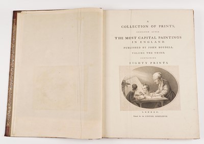 Lot 70 - Boydell (John and Josiah), A Collection Of Prints After The Most Capital Paintings In England