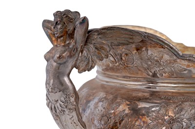 Lot 99 - An Edwardian large silver presentation cup on a domed base