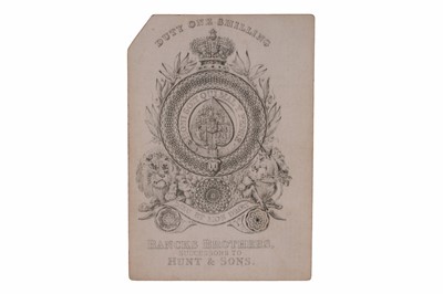 Lot 51 - 19th Century playing cards