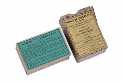 Lot 52 - Mid-19th Century Games Of Quartetts No. XIII