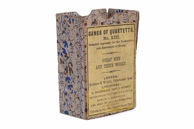 Lot 52 - Mid-19th Century Games Of Quartetts No. XIII