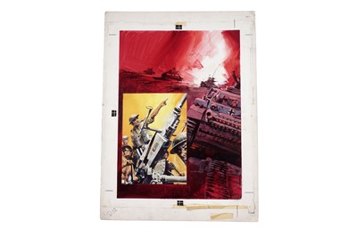 Lot 360 - Original artwork for Battle Picture Library No.92 ‘One Man’s Glory’
