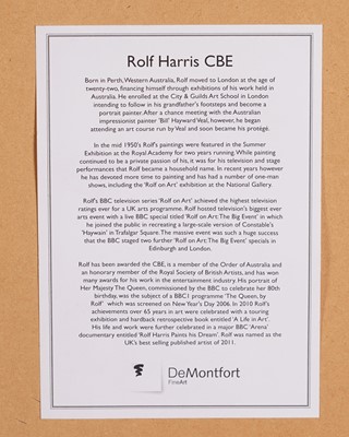 Lot 81 - Rolf Harris - Durham Cathedral | oil