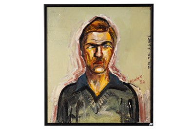 Lot 73 - Antoni Sulek - Joe the Fence | oil