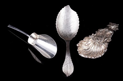 Lot 127 - Three caddy spoons