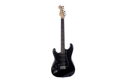Lot 245 - A 1993 Japanese Squier Silver Series Stratocaster