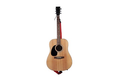 Lot 302 - A left-handed Redwood guitar