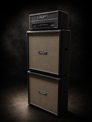 Lot 340 - A HIWATT 100-watt custom stack