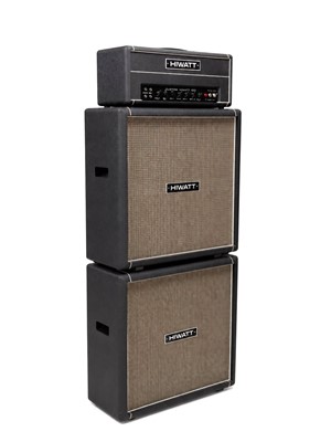 Lot 340 - A HIWATT 100-watt custom stack