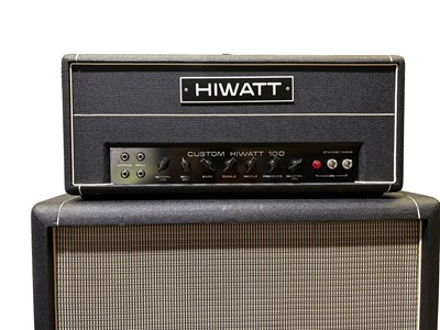Lot 340 - A HIWATT 100-watt custom stack