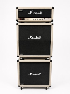 Lot 342 - A Marshall Jubilee series stack with head and two 4x12 cabinets