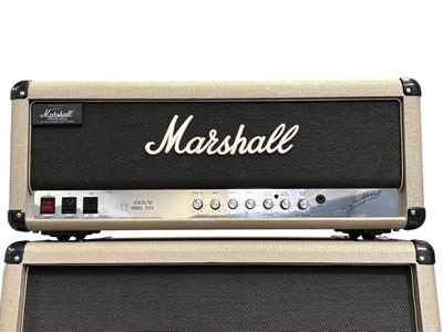 Lot 342 - A Marshall Jubilee series stack with head and two 4x12 cabinets
