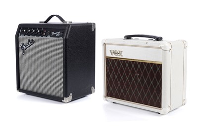 Lot 346 - A Fender Frontman 15B; and a Vox Brian May Special model VBM-1 practice amplifier