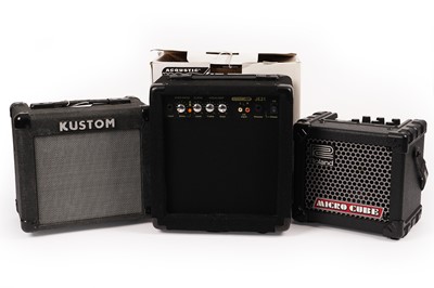 Lot 308 - Three guitar amps