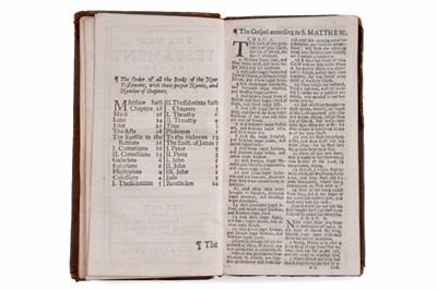 Lot 53 - The New Testament Of Our Lord Saviour Jesus Christ, 1717