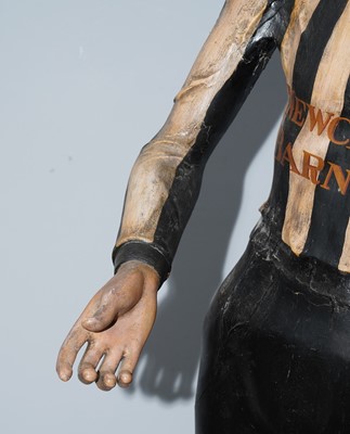 Lot 406 - Newcastle F.C. 1909/10 season, life-sized figure, commemorating the F.A Cup final win