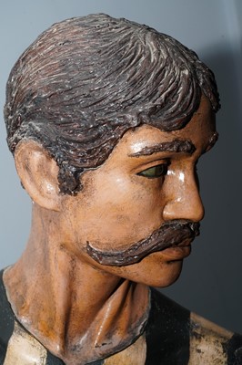 Lot 406 - Newcastle F.C. 1909/10 season, life-sized figure, commemorating the F.A Cup final win