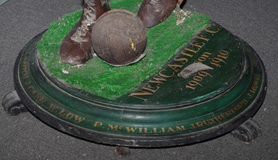 Lot 406 - Newcastle F.C. 1909/10 season, life-sized figure, commemorating the F.A Cup final win