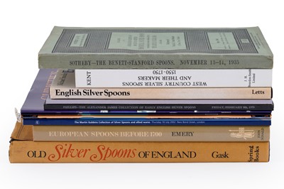 Lot 256 - Literature relating to spoons
